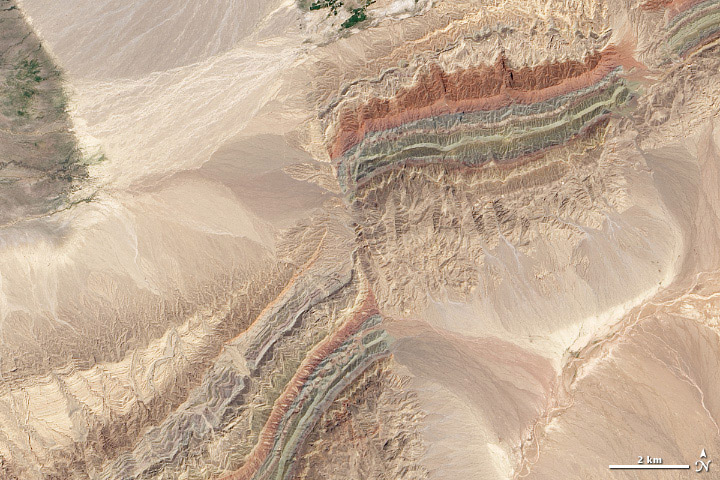 Faults in Xinjiang - related image preview
