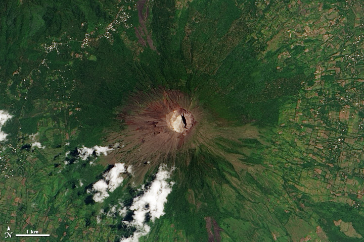 Fresh Ash on San Miguel Volcano