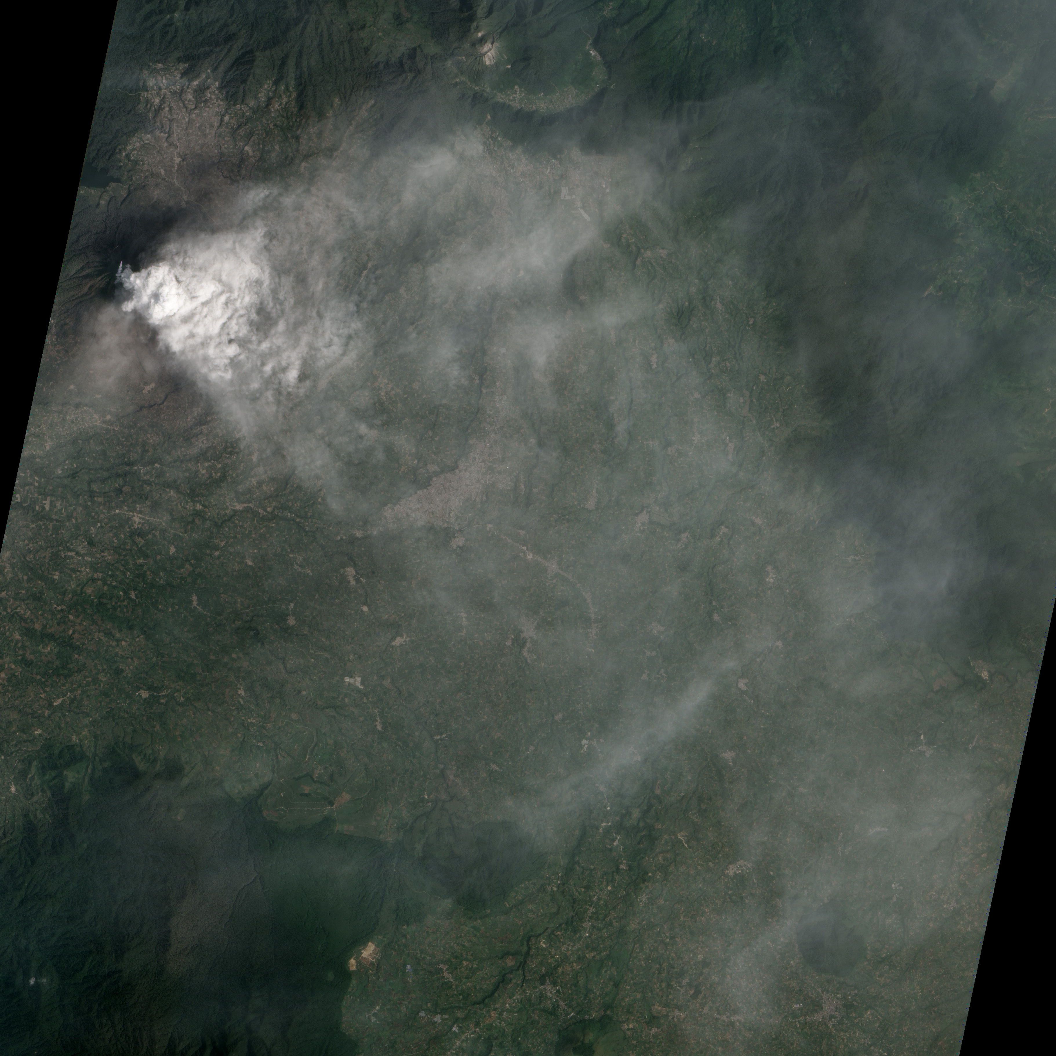 Smothering Ash Cloud from Sinabung Volcano - related image preview