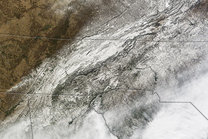 Snow and Ice in the Southeastern United States