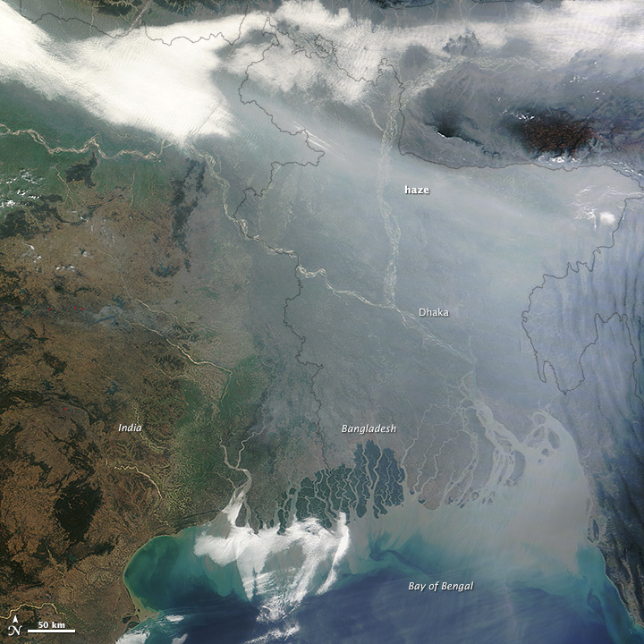 Winter Haze over Bangladesh - related image preview