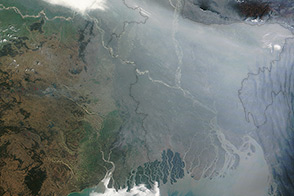 Winter Haze over Bangladesh
