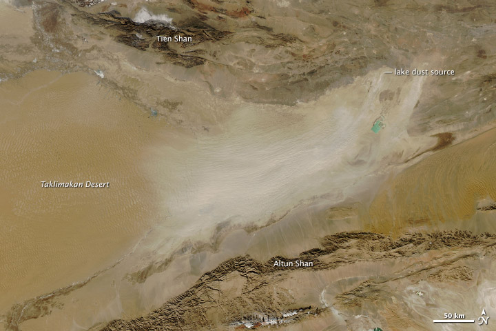 A Taklimakan Dust Storm