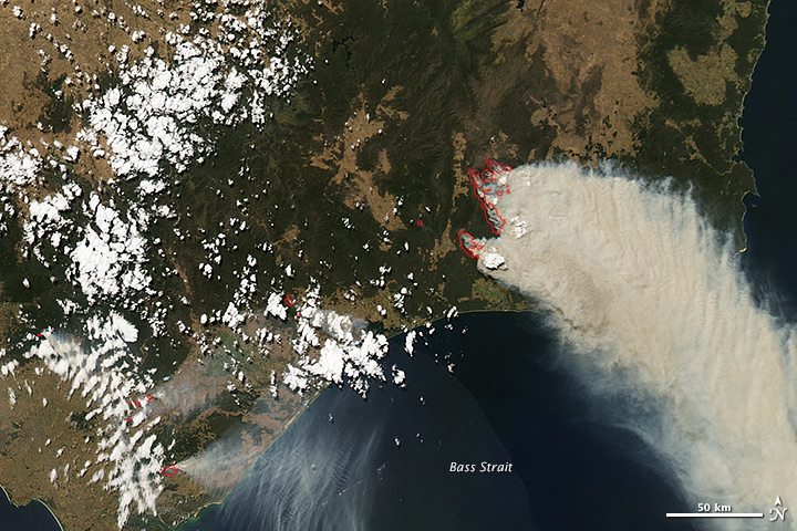 Bushfires in Southeastern Australia