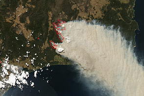 Bushfires in Southeastern Australia
