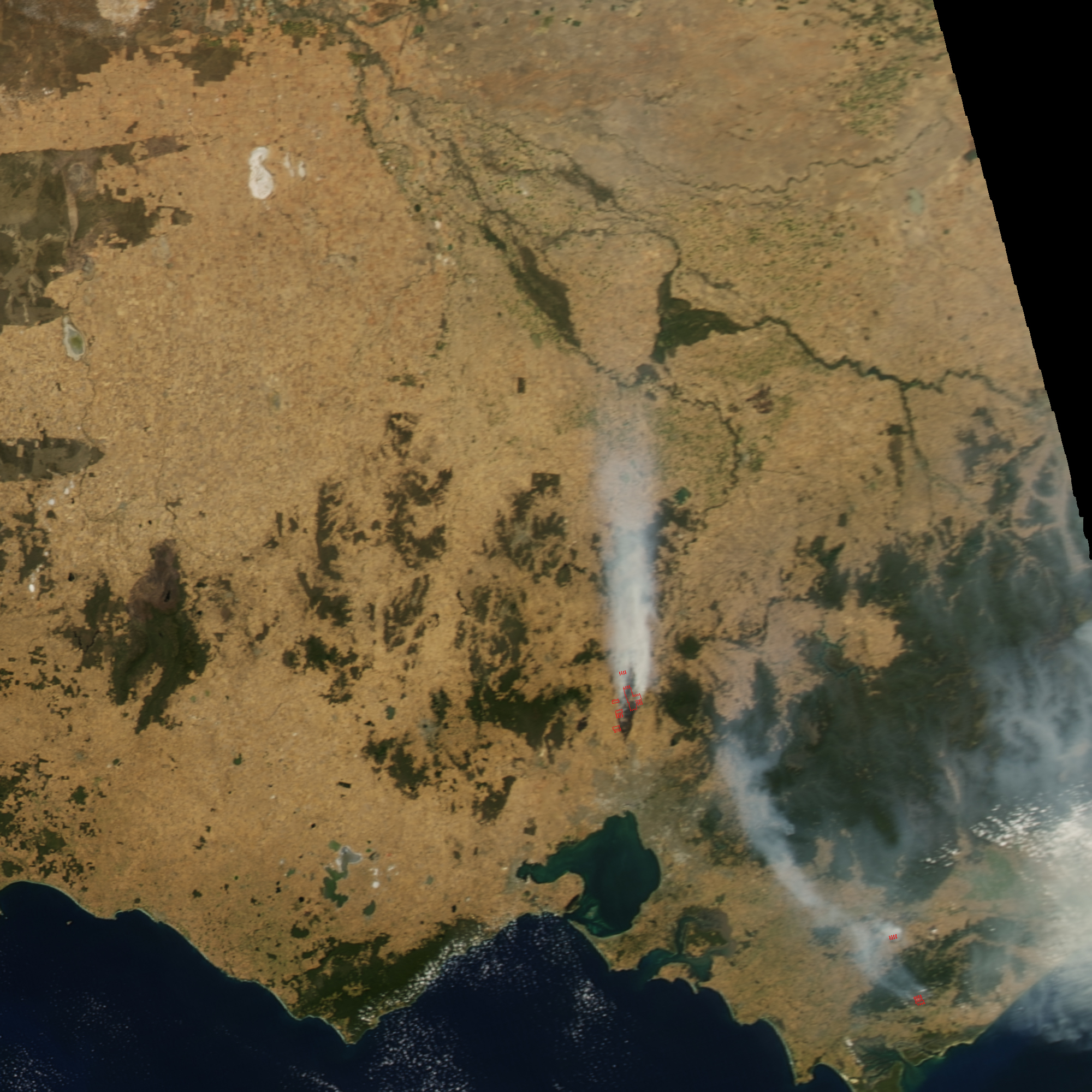 Bushfires rage north of Melbourne - related image preview