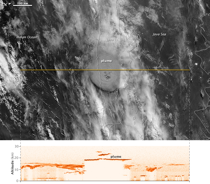 Indonesia’s Mount Kelut Erupts