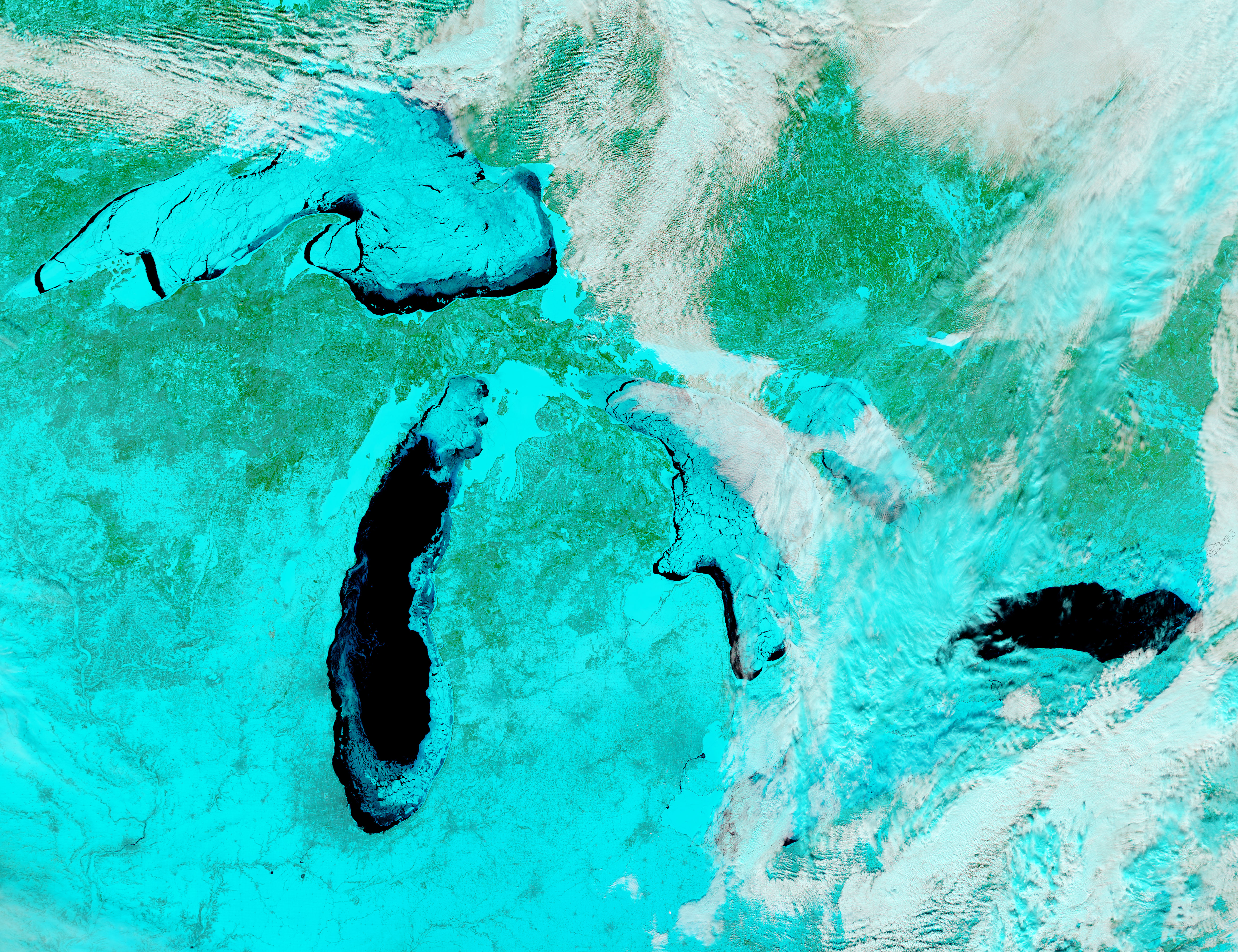 A Great Freeze Over the Great Lakes - related image preview