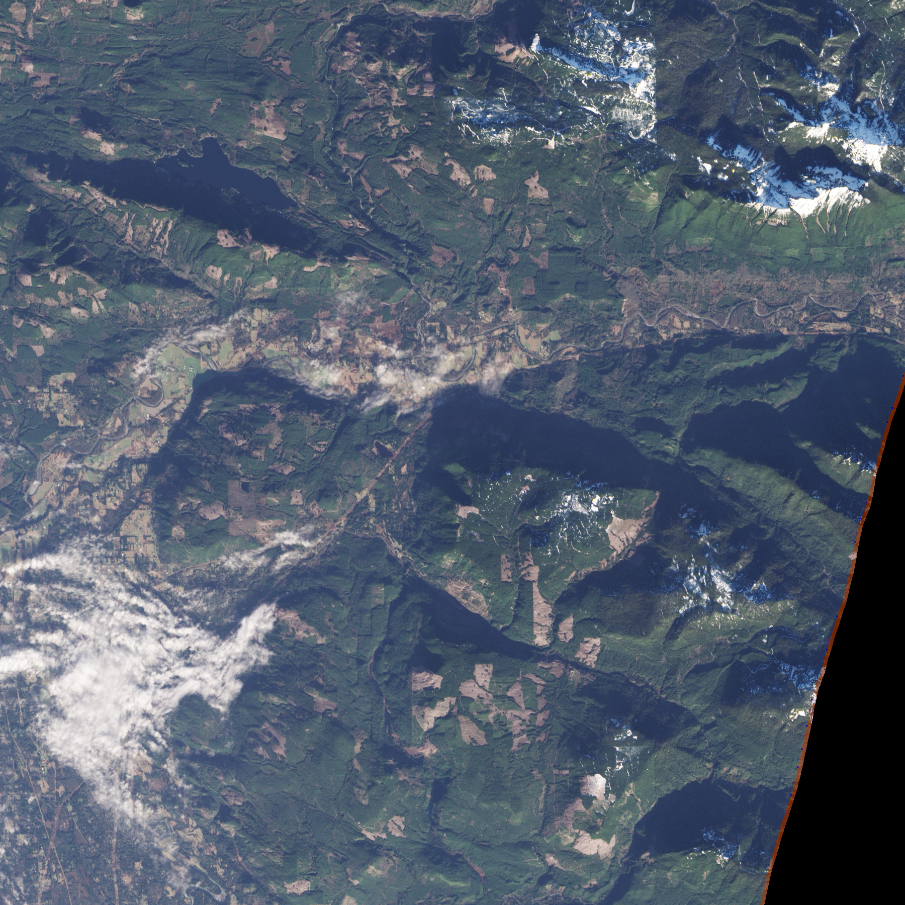 Landslide and Barrier Lake near Oso, Washington - related image preview