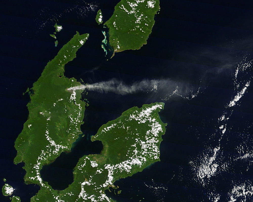 Plume from Dukono Volcano, Indonesia - related image preview