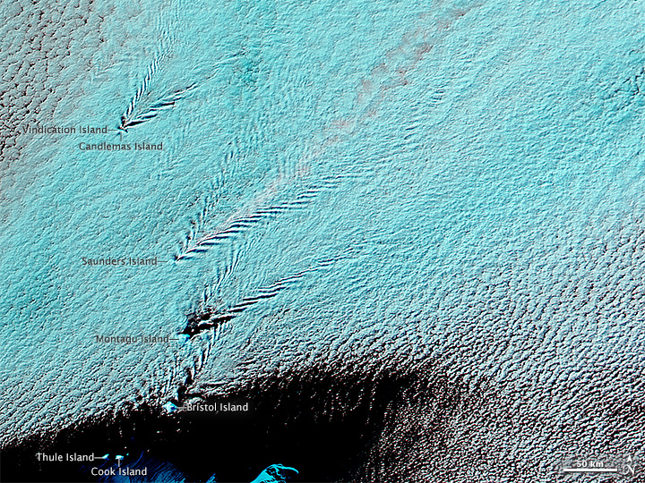 Plumes Hiding Behind the South Sandwich Islands - related image preview