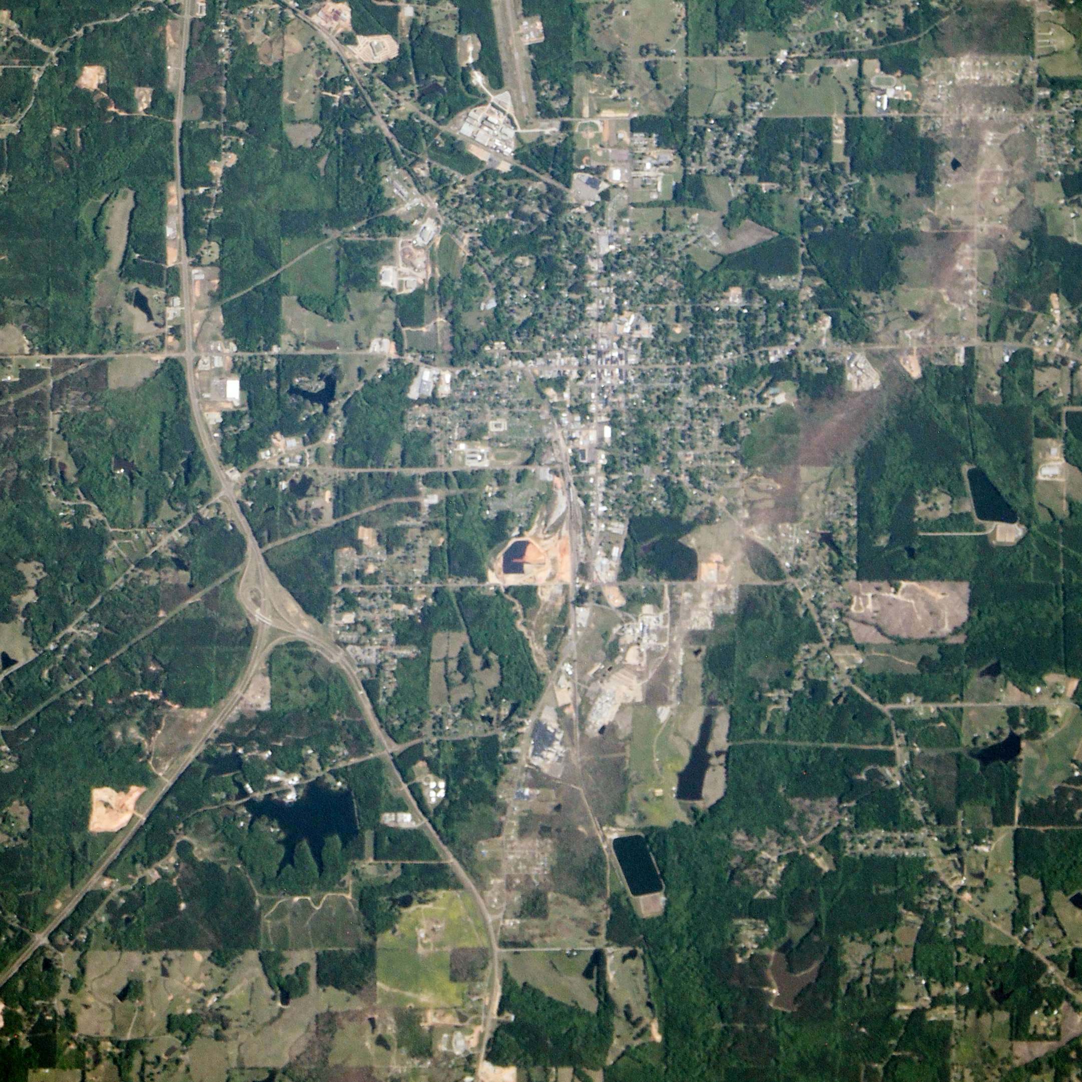 Tornado Track in Louisville, Mississippi - related image preview