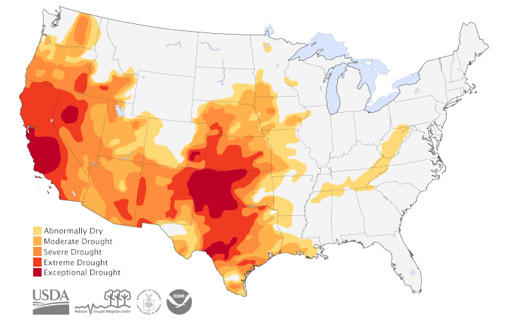 Drought Recorded Across Half of the U.S.  - related image preview