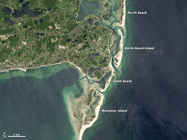 Changes on the Cape Cod Coastline