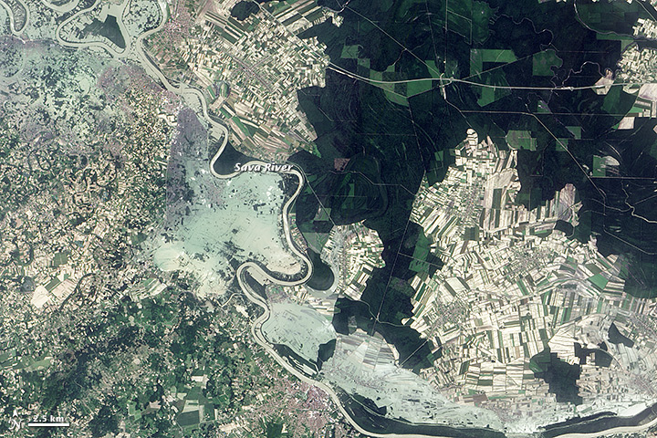 Close-Up of Flooding in the Balkans - related image preview