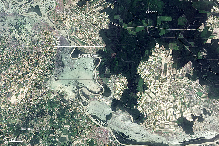Close-Up of Flooding in the Balkans - related image preview