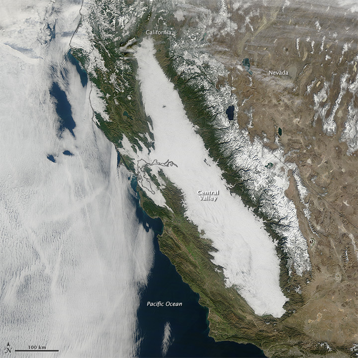 Winter Fog Becoming Rare in California  - related image preview