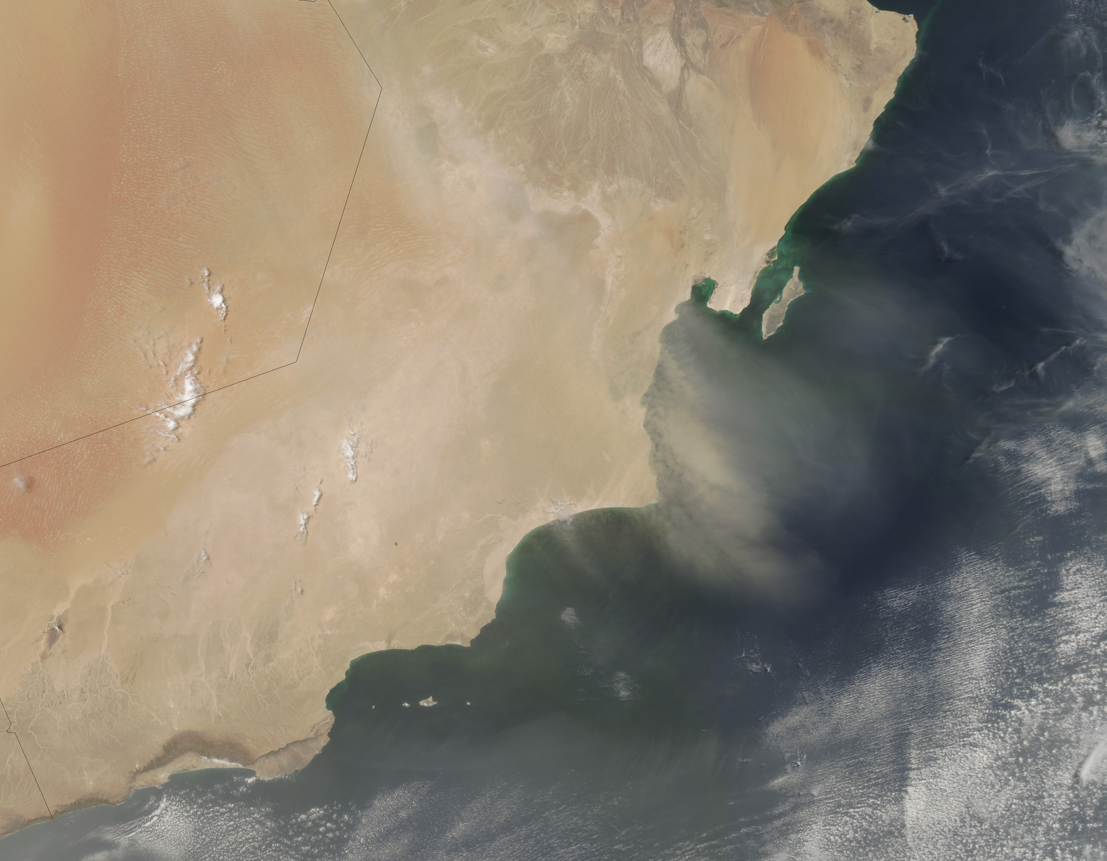 Dust over Oman - related image preview