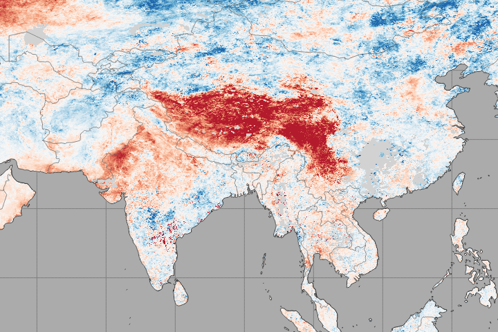 Asian Heatwave Precedes Monsoon