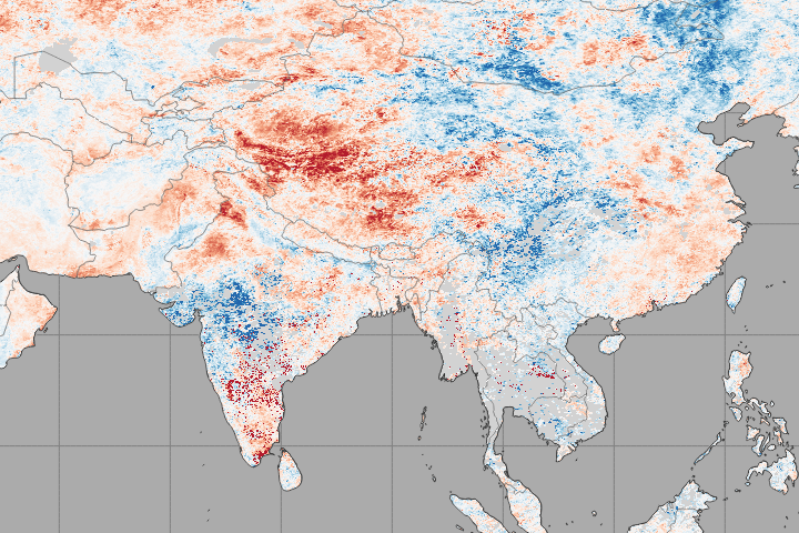 Asian Heatwave Precedes Monsoon