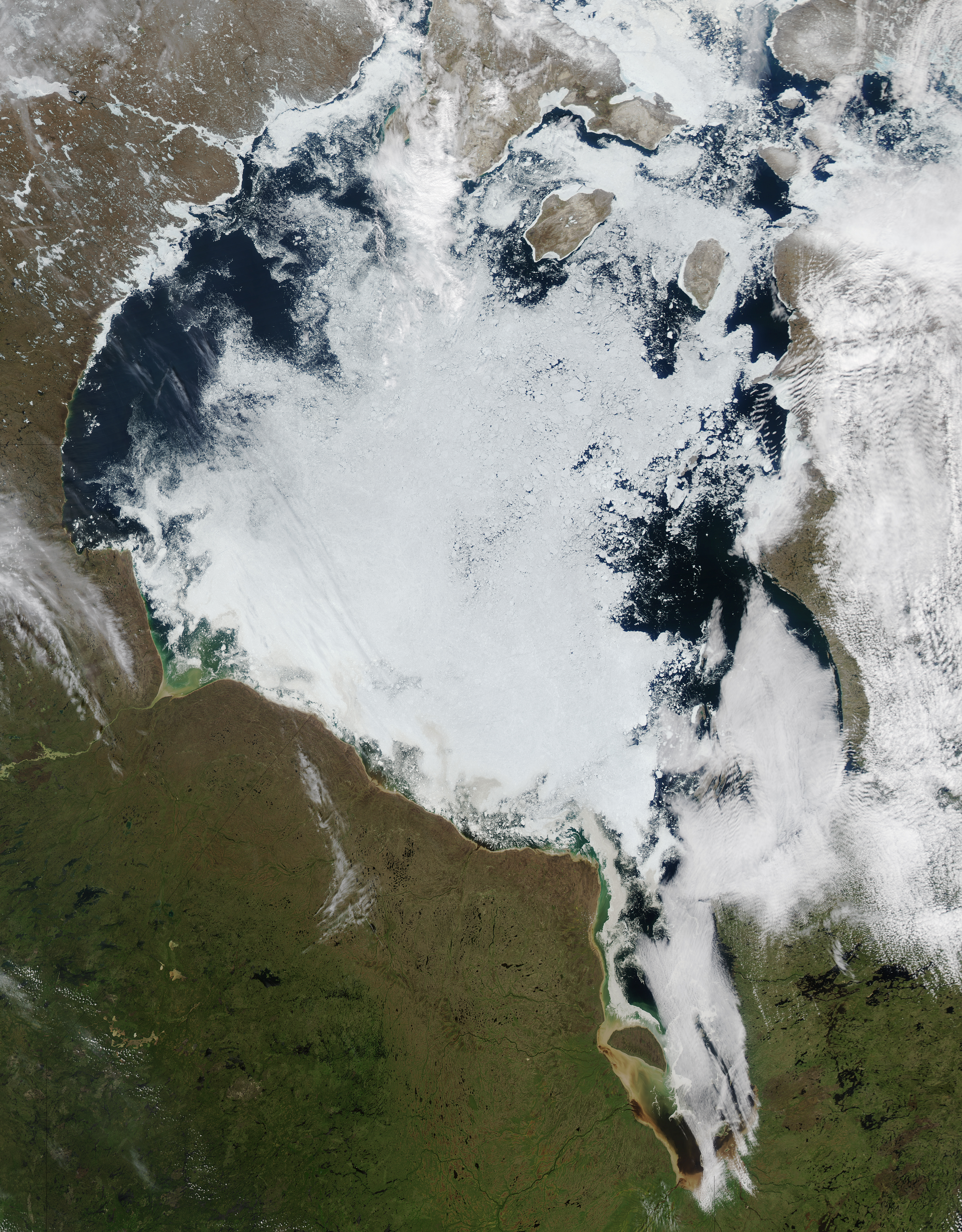 Ice Breakup on Hudson Bay - related image preview