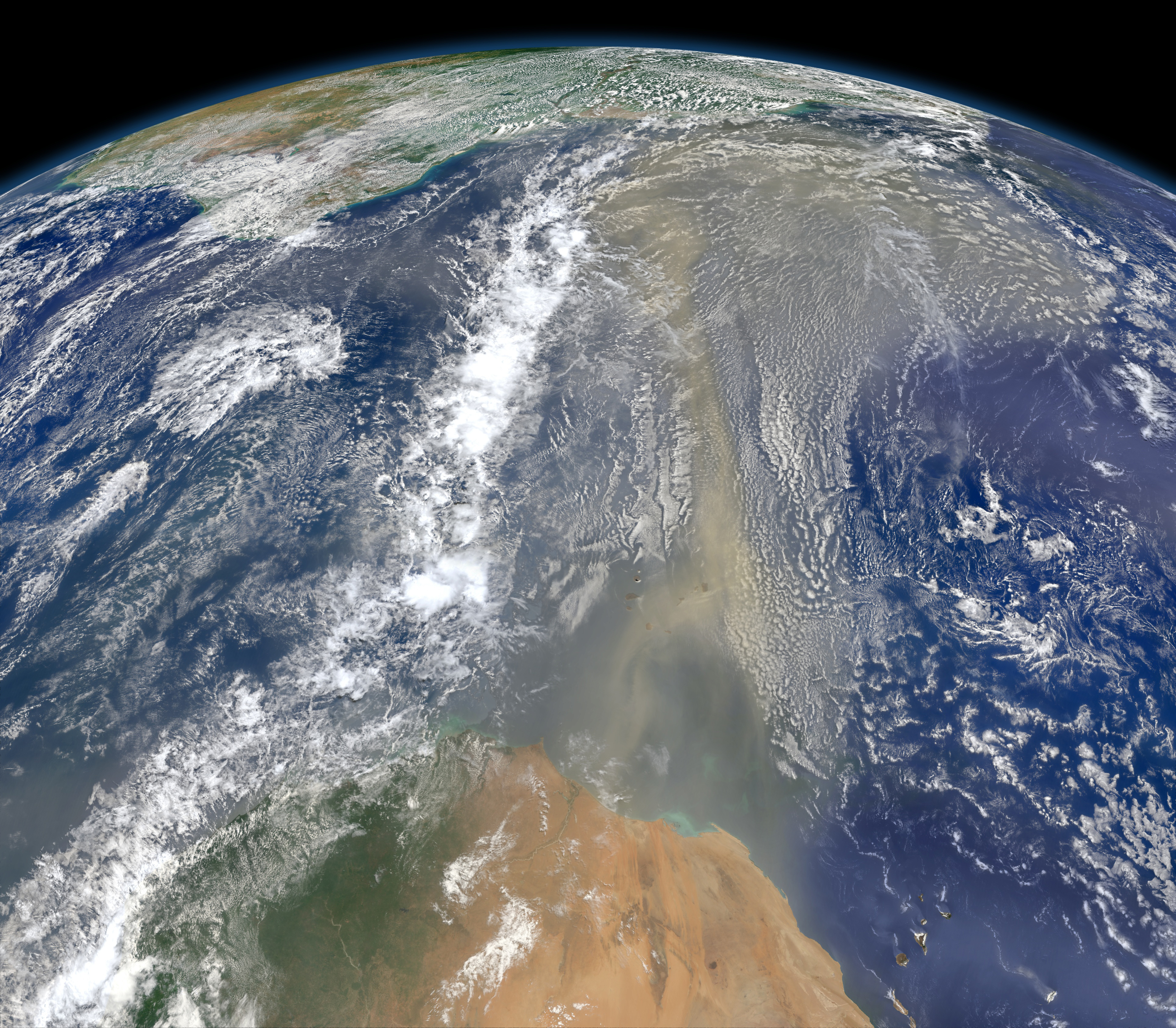 Saharan Dust on the Move - related image preview