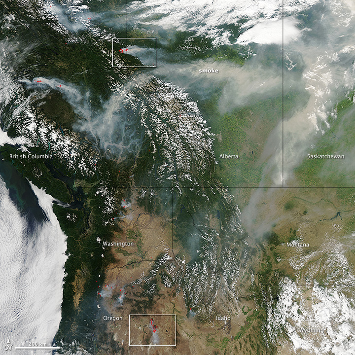 A Rash of Fire in Canada and the Pacific Northwest - related image preview