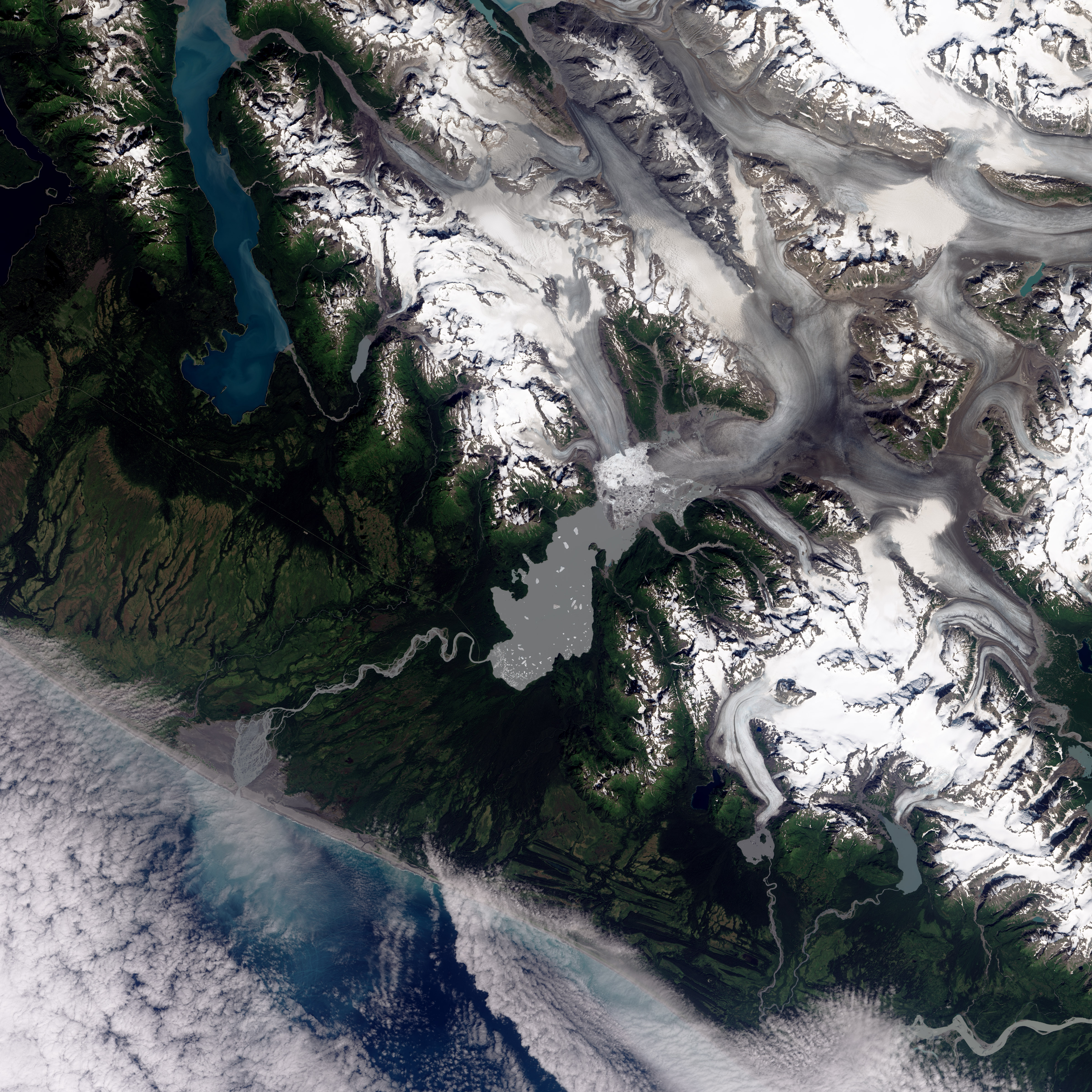 Retreat of Yakutat Glacier - related image preview