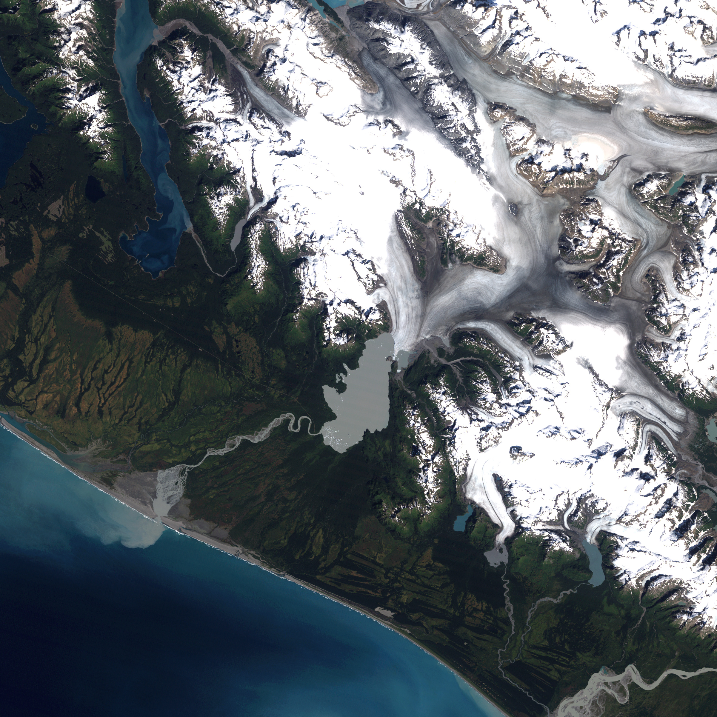 Retreat of Yakutat Glacier - related image preview