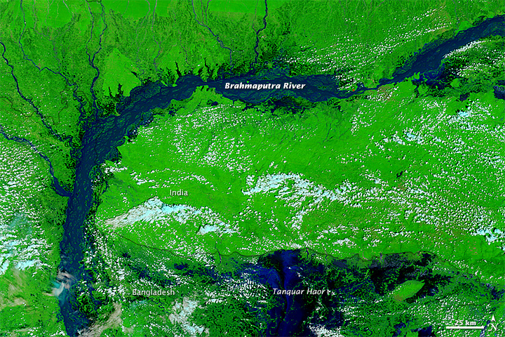 Flooding in Bangladesh and India