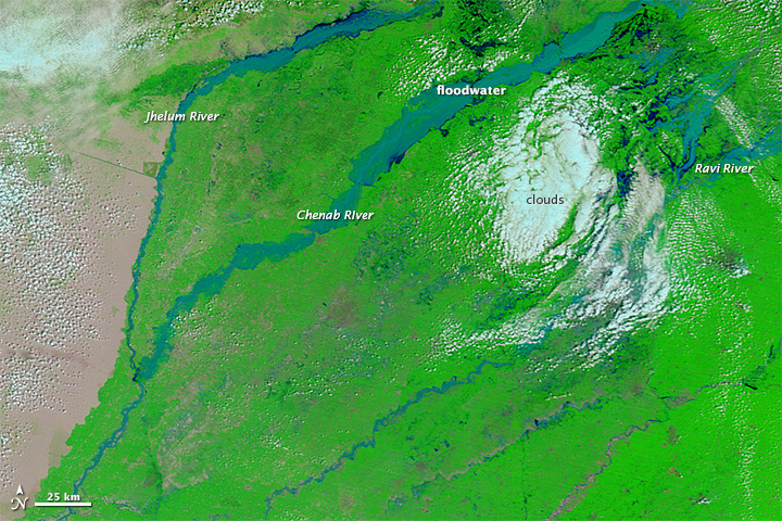 Severe Flooding in Northern Pakistan