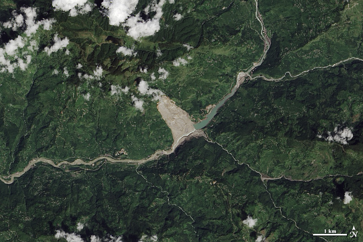 Before and After the Sunkosi Landslide - related image preview