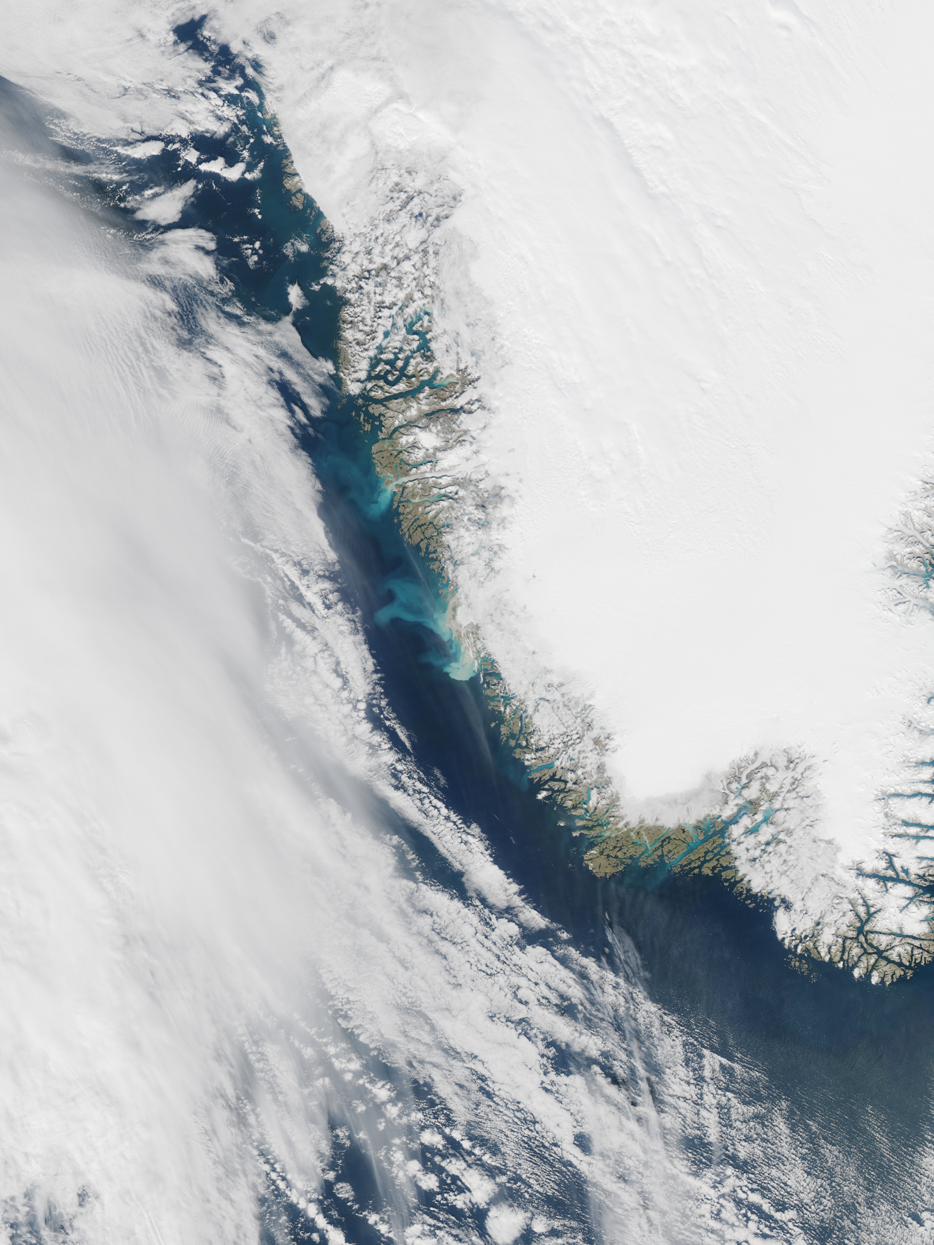 Sediment Plumes Around Greenland - related image preview