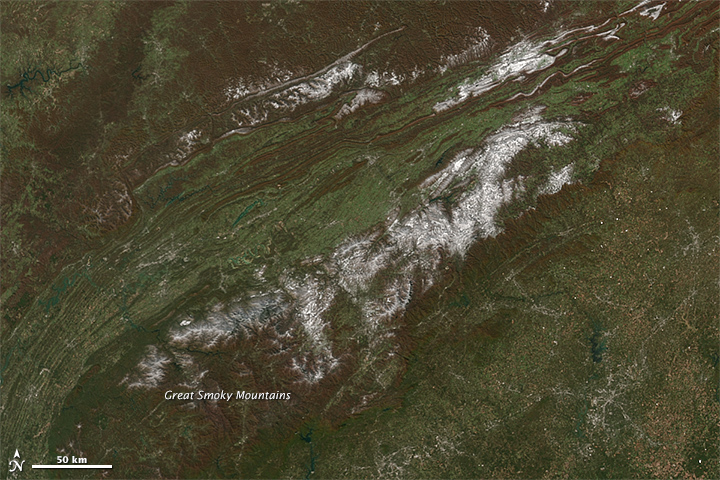 Early Snow on the Great Smokies - related image preview
