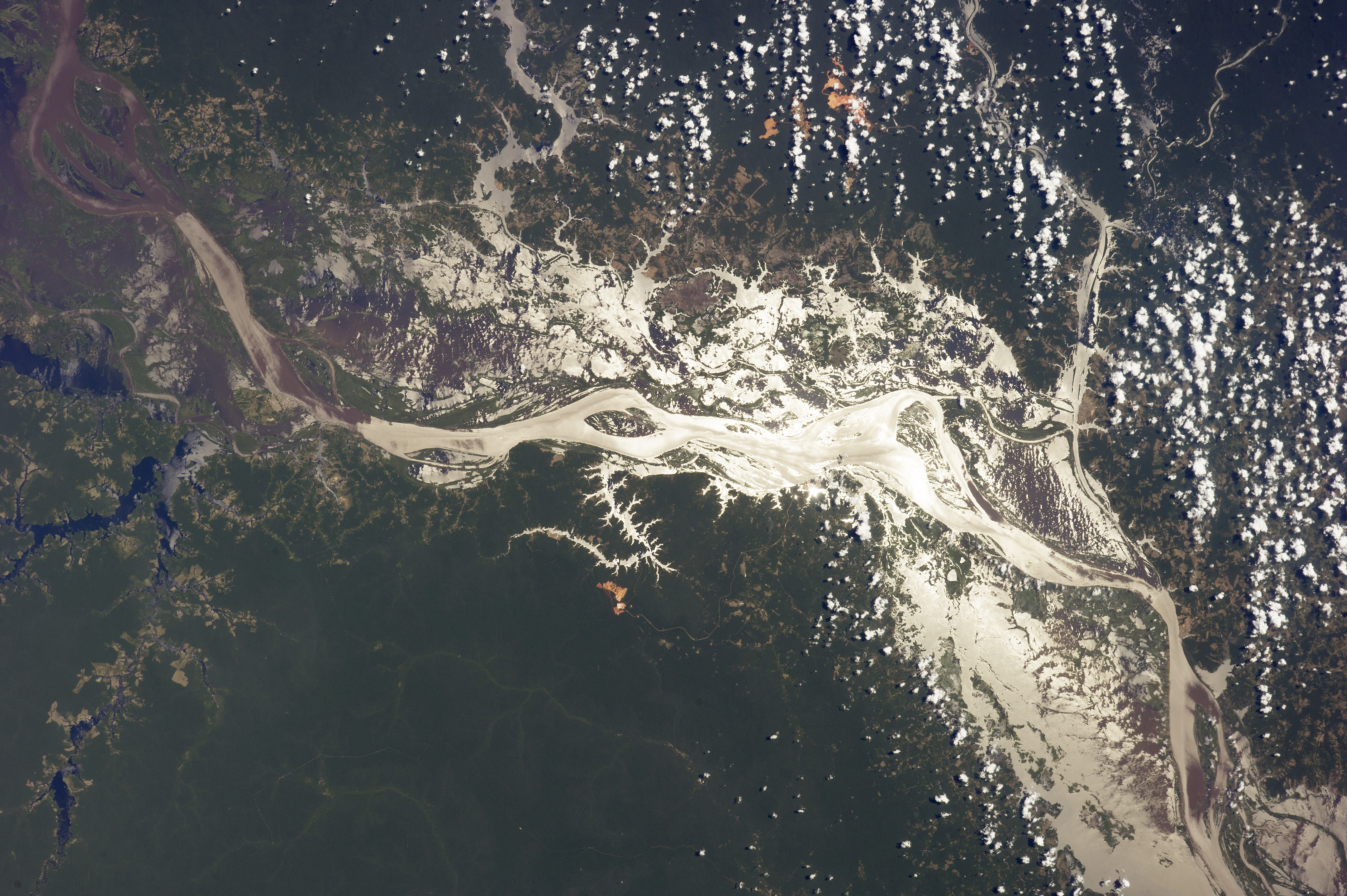 Amazon River in Sunglint - related image preview