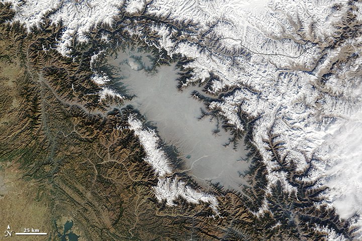 Haze in the Kashmir Valley - related image preview