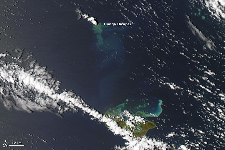 Undersea Eruption Near Tonga - related image preview