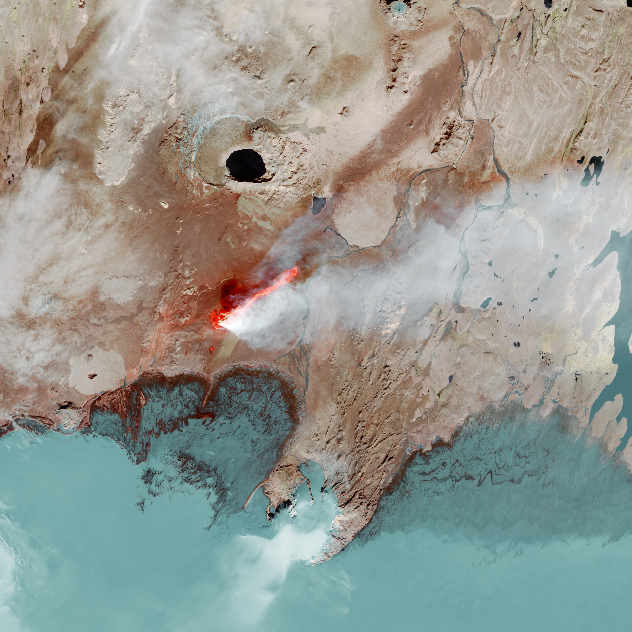 Growth of the Holuhraun Lava Field - related image preview