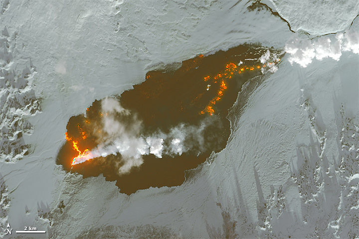 Growth of the Holuhraun Lava Field - related image preview