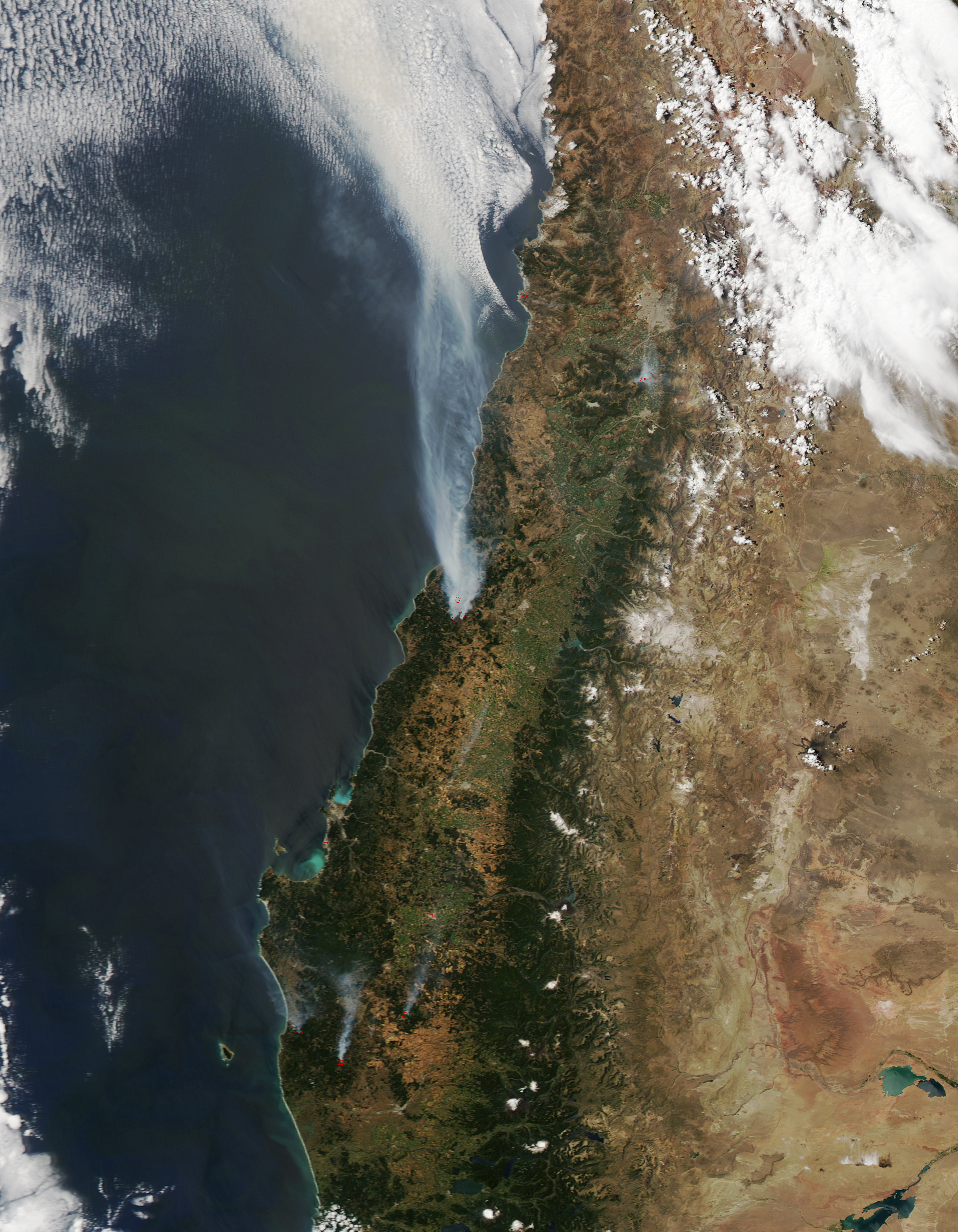Wildfires in Central Chile - related image preview