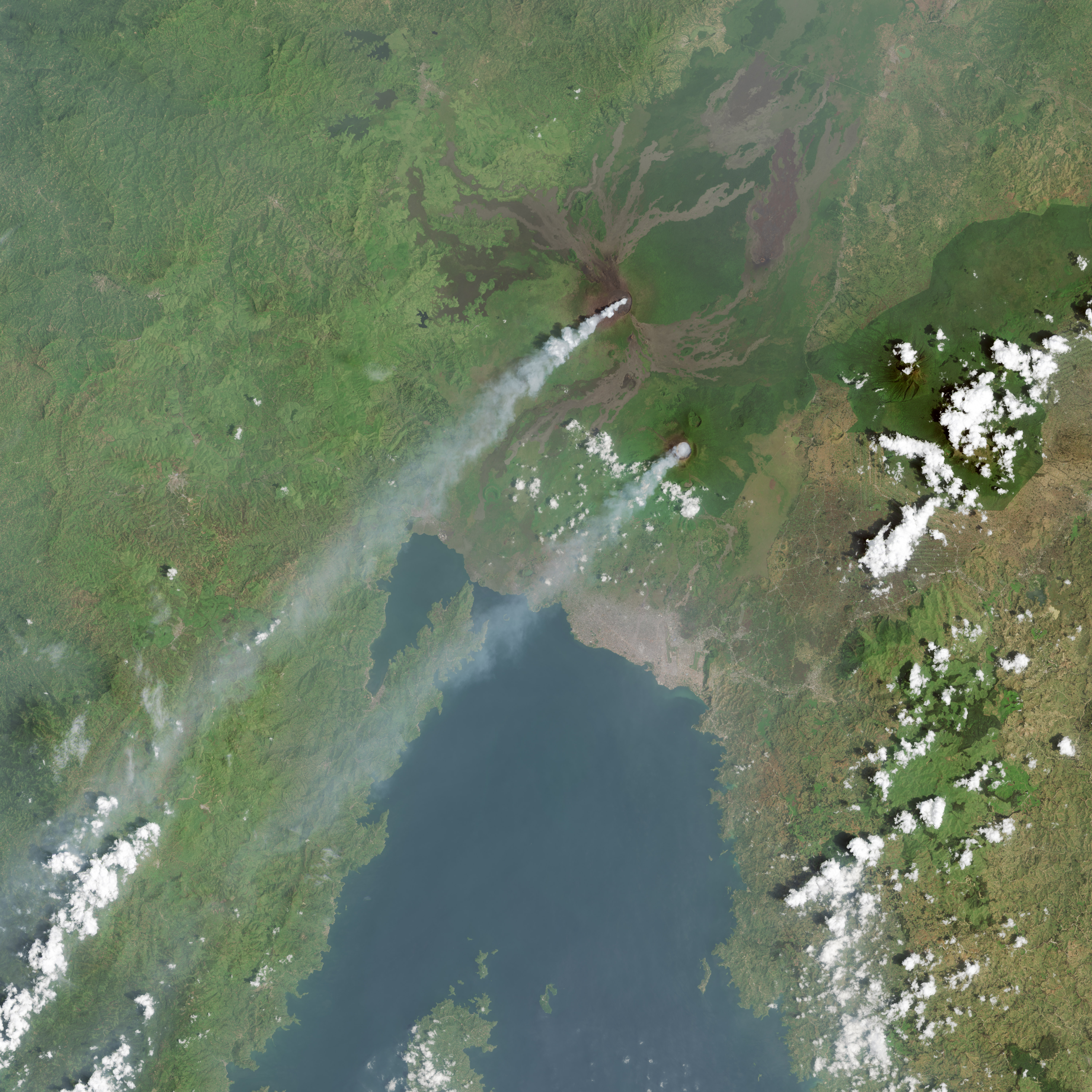 Plumes From Africa’s Volcanic Duo - related image preview