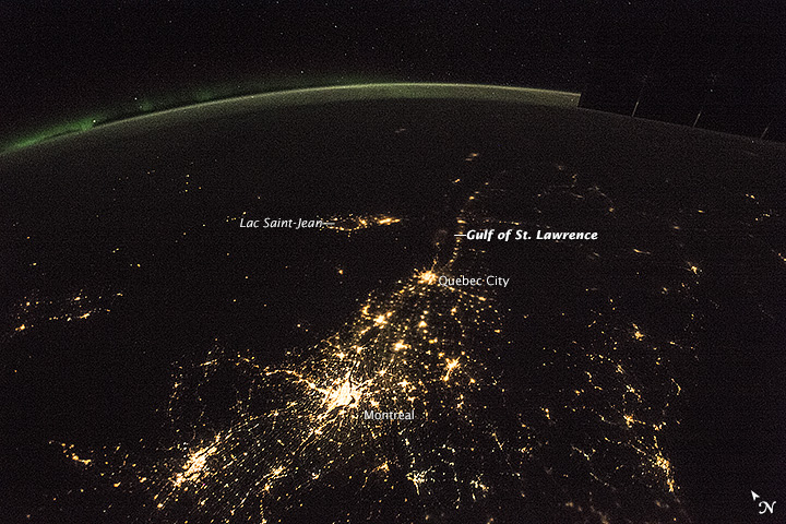 Eastern Canada, Day and Night