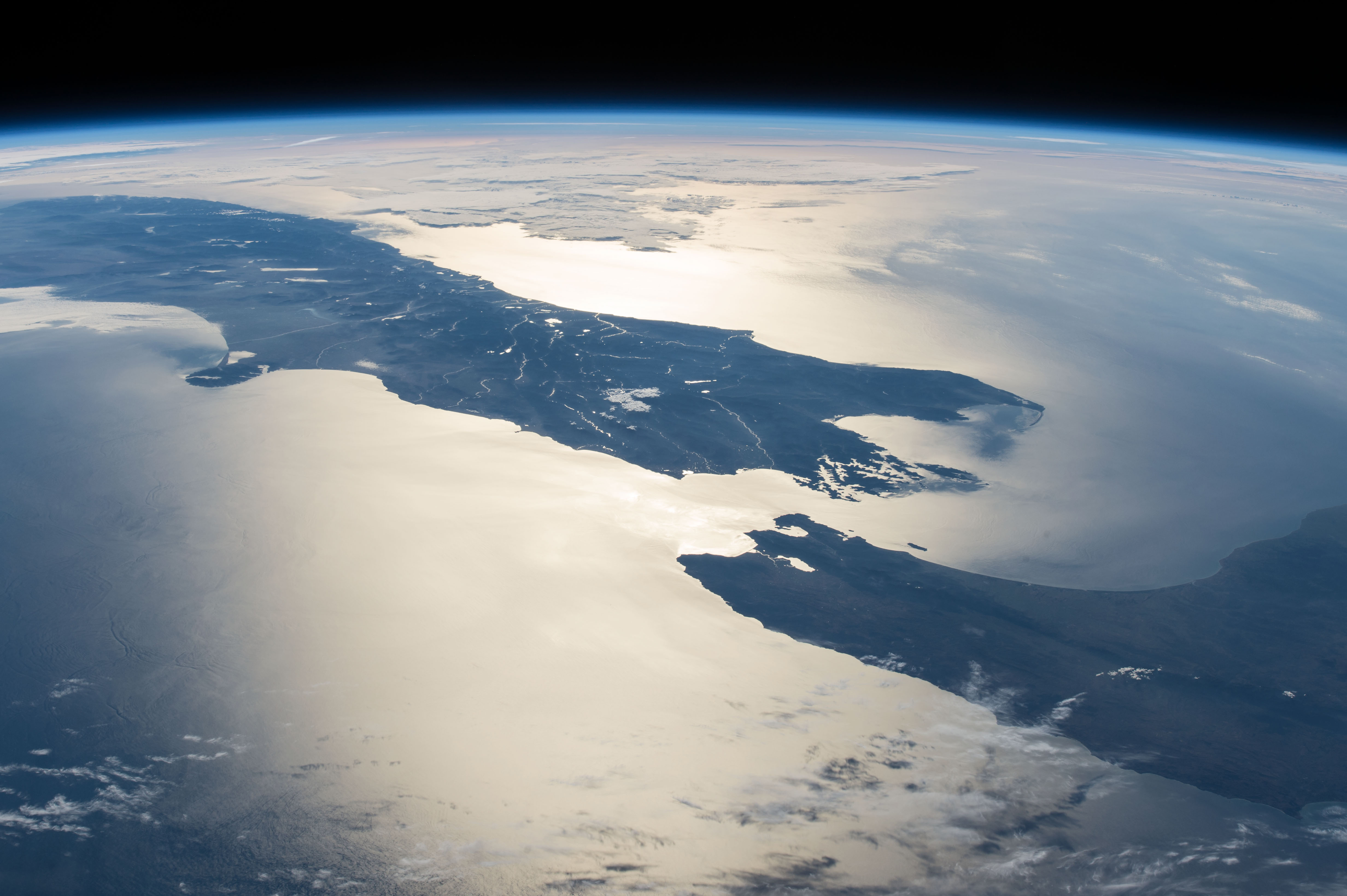 New Zealand in Sunglint - related image preview