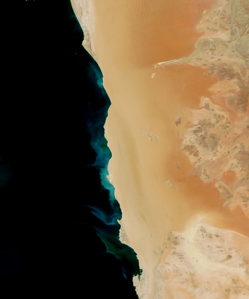 Hydrogen Sulfide Eruption Along the Coast of Namibia - related image preview