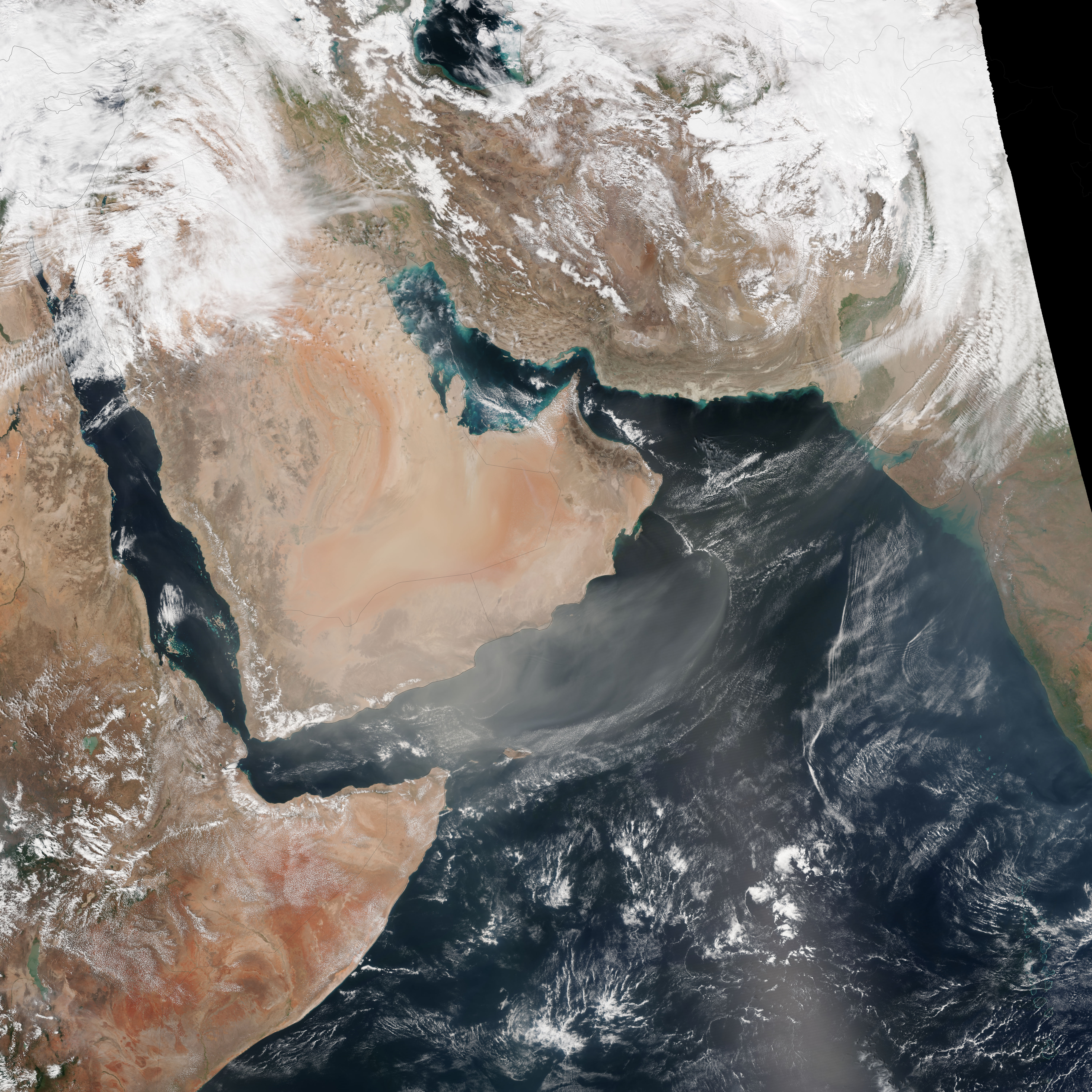 Persistent Dust Storms on the Southern Arabian Peninsula - related image preview