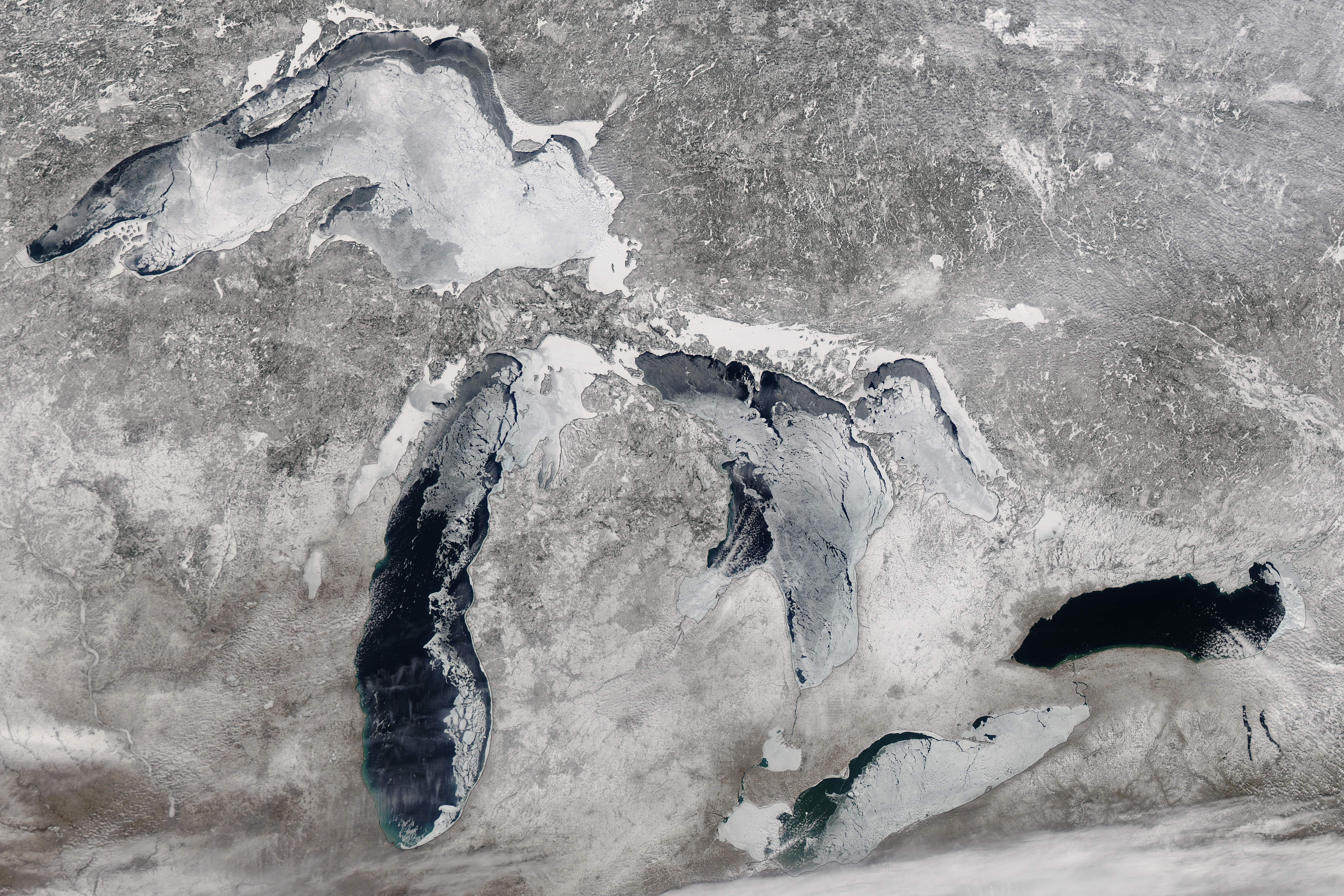 Ice on the Great Lakes - related image preview