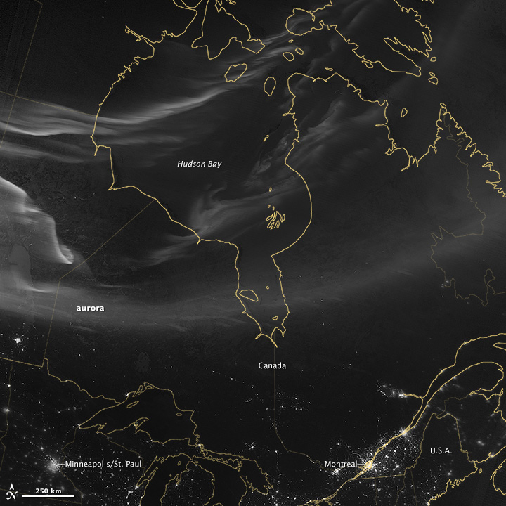 Looking Down and Up at the Aurora - related image preview