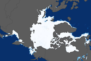 Annual Peak of Arctic Sea Ice is Far Below the Norm