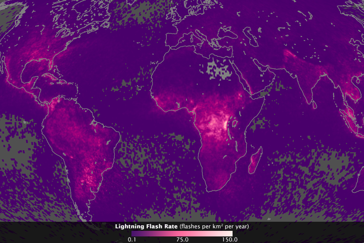 Global Lightning Activity - related image preview