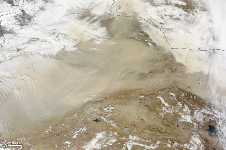 Taklimakan Desert Dust Storm  - related image preview